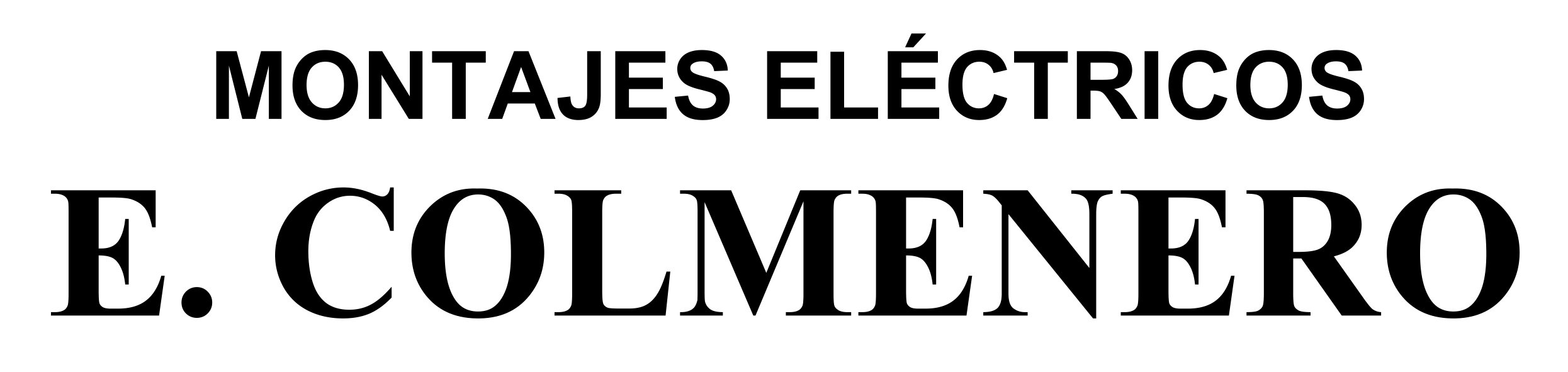 MONTAJES ELECTRICOS E.COLMENERO